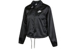 (WMNS) Nike AS W Nike Sportswear JKT Jacket SATIN FEMME Black DJ5363-010