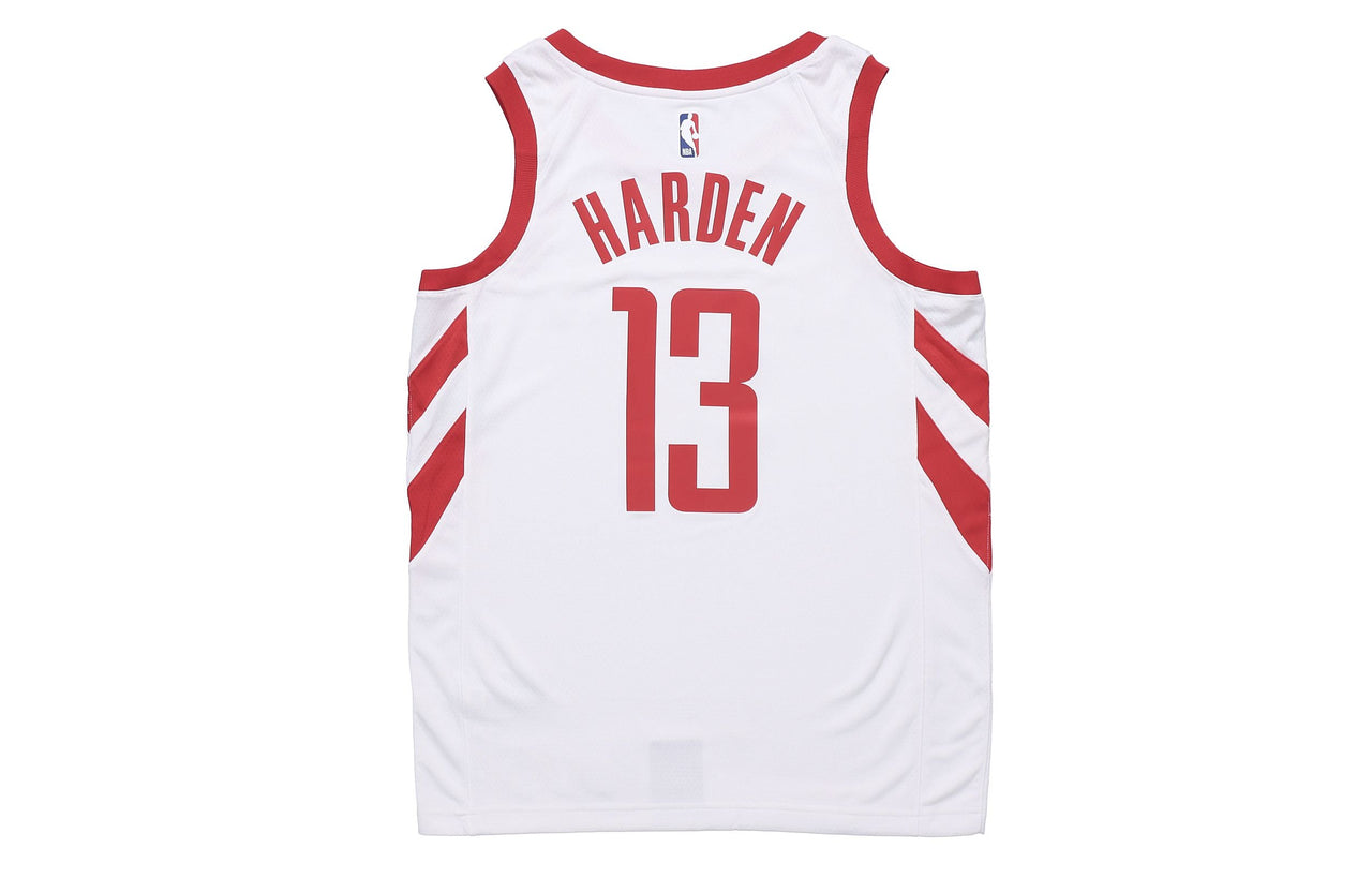 Nike NBA James Harden Association Edition Swingman Jersey SW 13 White 864419-100