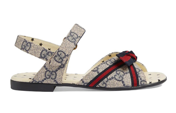 (GS) Gucci GG Sandals 'Beige Blue' 649749-2OQ20-4081