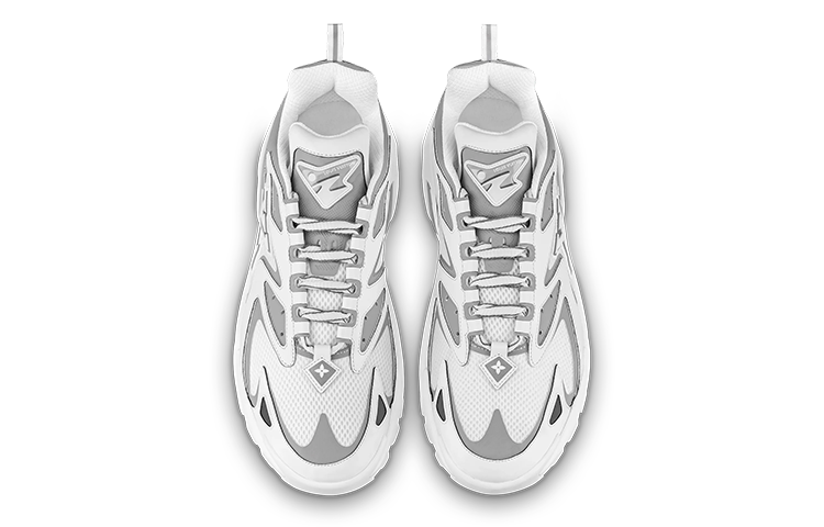 LOUIS VUITTON Runner Tatic Sneakers 'White Grey' 1ABEQ4