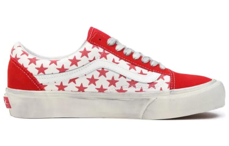 Vans Bianca Chandn x Old Skool VLT LX 'Stressed Red' VN0A4BVFY52