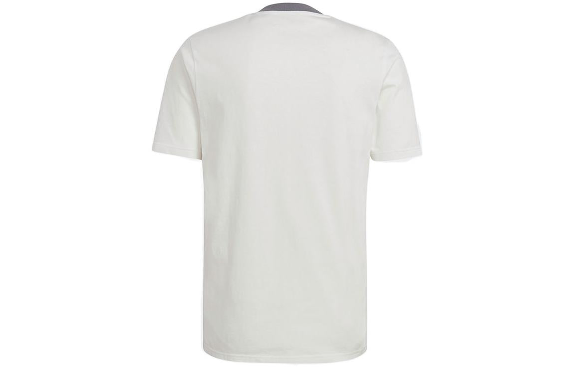 Men's adidas Soccer/Football Short Sleeve White T-Shirt GR2971