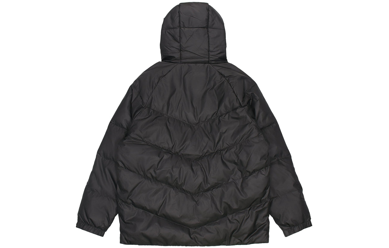 adidas Cb Down Jkt Casual Stay Warm Sports hooded down Jacket Black H20783