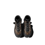 (WMNS) LOUIS VUITTON Ruby Flat Ranger Boots 'Brown Monogram with Black' 1AALYG