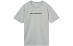 Men's Nike Loose Pattern Printing Round Neck Casual Loose Short Sleeve Dark Grey T-Shirt DQ1906-063