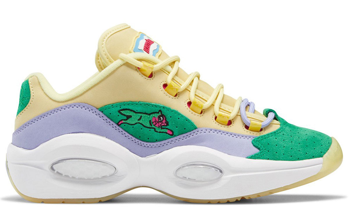 Reebok BBC Ice Cream x Question Low 'Yellow Lilac Glow' FZ4345