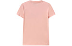 (WMNS) FILA Logo Alphabet Sports Skin Friendly Short Sleeve Pink F11W128109F-PK