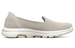 (WMNS) Skechers Go Walk 5 Loafers Beige 124001-NAT