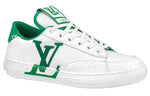 LOUIS VUITTON Charlie Sneakers 'White Green' 1AANJ7