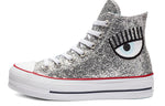 (WMNS) Converse Chiara Ferragni x Chuck Taylor All Star 'Lift Silver' 563828C