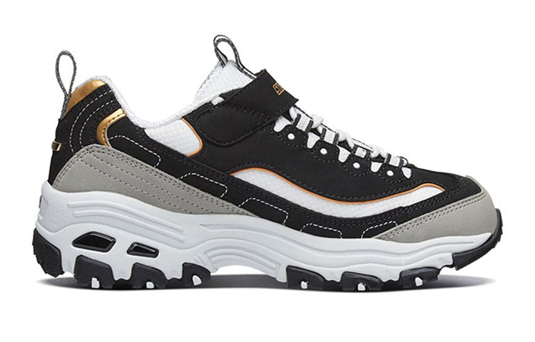Skechers D'Lite K Black/Gold 996212L-BKGD