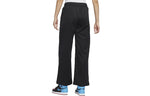 (WMNS) Air Jordan SS22 Brand Logo Solid Color Straight Sports Pants/Trousers/Joggers Black DM5248-010