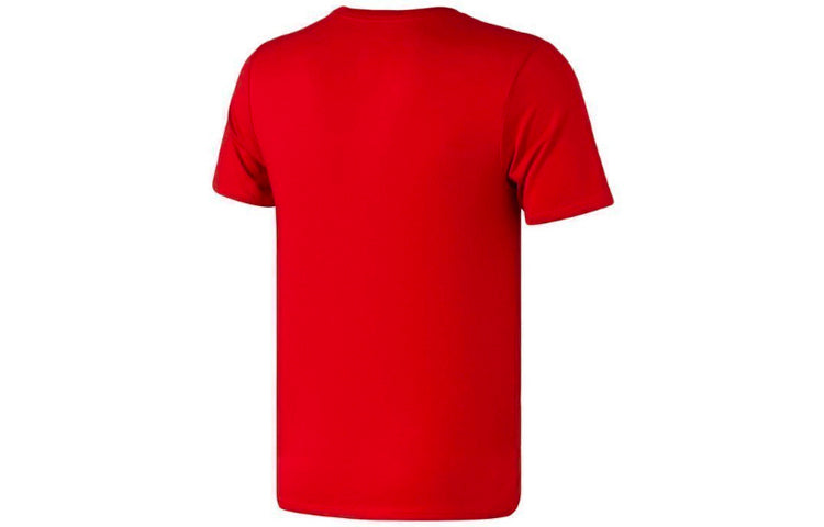 Air Jordan Iconic Quick Dry Training Sports Short Sleeve Red AR7416-688