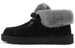 (WMNS) UGG Diara Lacing Fleece Lined Black 1113090-BLK