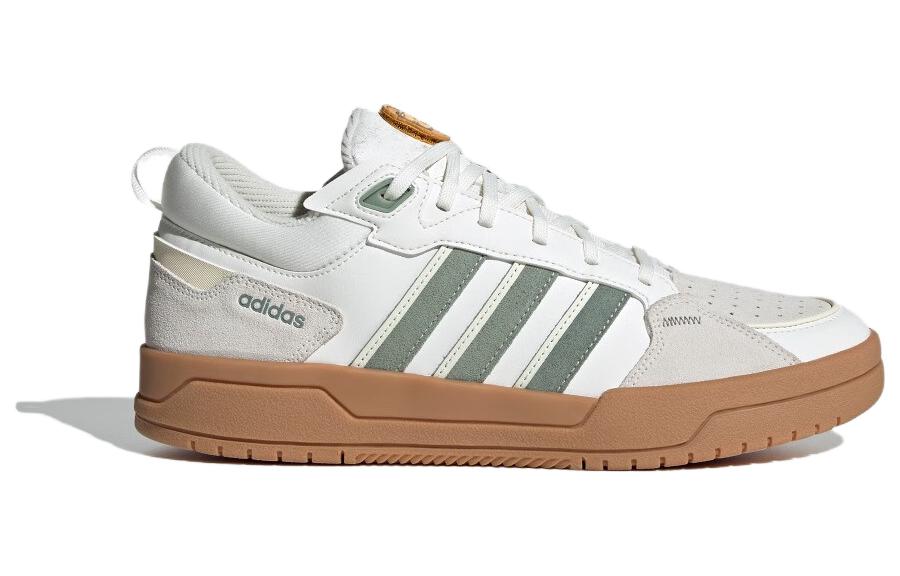 adidas Neo 100DB Basketball Shoes 'Beige White Green' IG1568