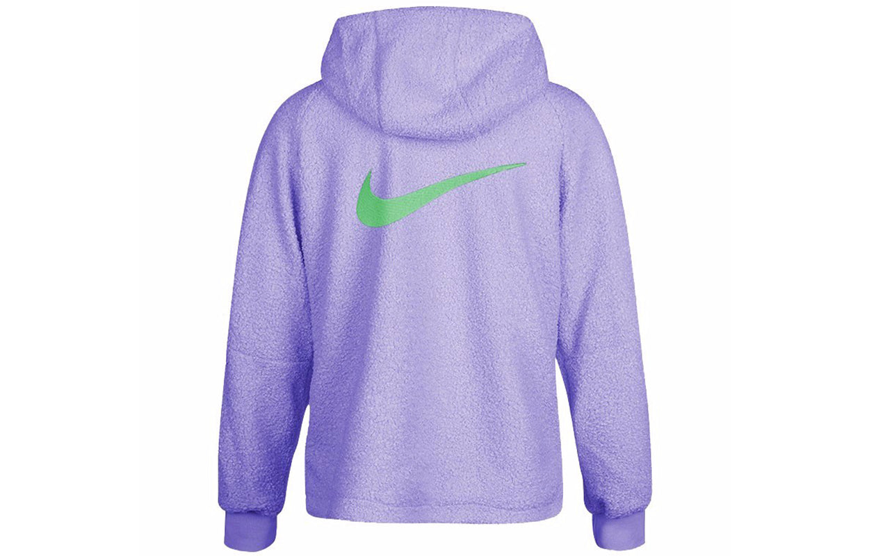 (WMNS) Nike Sportswear Zipper Sports hooded Pullover Jacket Purple DC5141-531