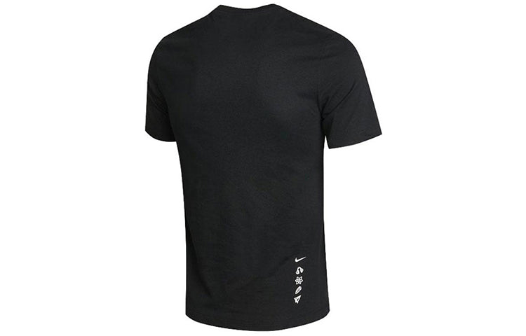 Nike M Nk Graphic Ss Tee Large Alphabet Printing Sports Short Sleeve Black DJ5218-010