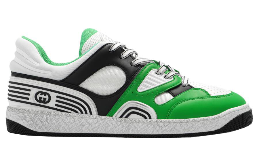 (WMNS) Gucci Basket 'Green White Black' 700291-2SH90-3760