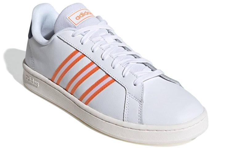 adidas neo Grand Court 'White Orange' EH2058