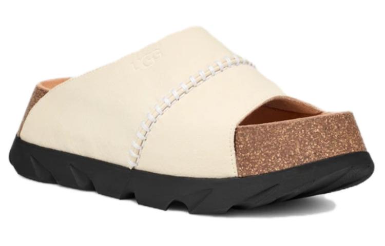 (WMNS) UGG Sunskip Slide 'Off White' 1152695-OFW-OFW