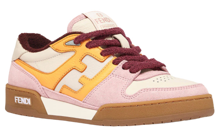 (WMNS) FENDI Match Low Top 'Pink Yellow' 8E8252AI1NF1H1C
