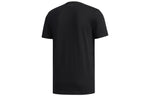 adidas neo Cs Verbiage T Stripe Causual Sports Round Collar Male Black EI4530