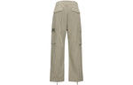 Men's Nike Solid Color Multiple Pockets Loose Cargo Casual Long Pants/Trousers Khaki 916102-235