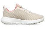 (WMNS) Skechers Go Walk Joy Running Shoes Ivory/Pink 15641-OFPK