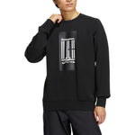 adidas Wuji Series Sportswear Fashion Crew Neck Pullover 'Black' HN8968