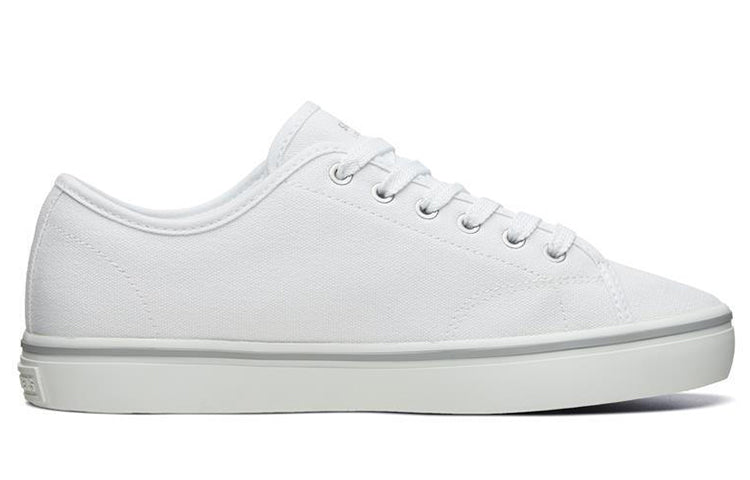 (WMNS) Skechers Cupsole 1 Low-Top Canvas Shoes White 66666131-WHT