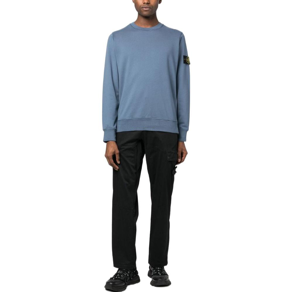 STONE ISLAND Classic Fleece Sweatshirt 'Dark Blue' 101563051-V0024