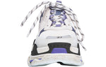 (WMNS) Balenciaga Triple S Trainer 'White Navy Purple' 541641W09OF9095