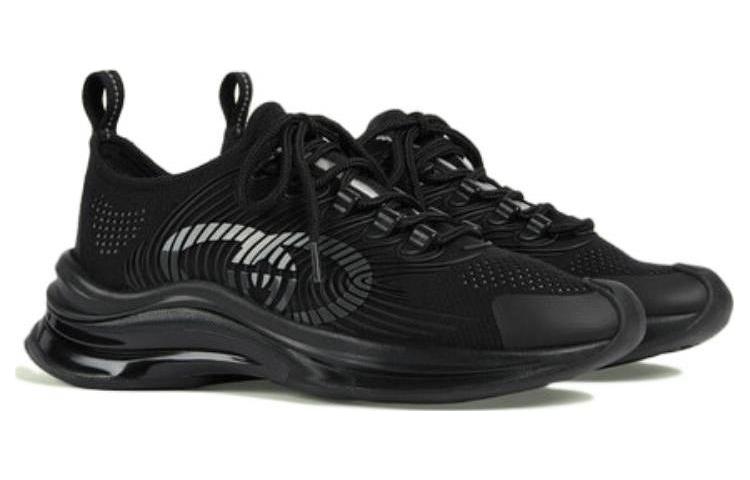 (WMNS) Gucci Run Sneaker 'Black' 714665-USM10-8442
