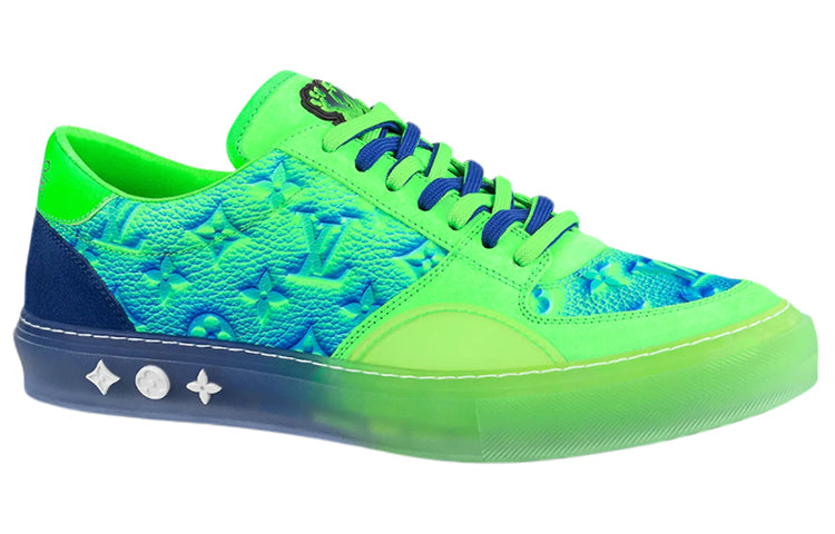 LOUIS VUITTON Ollie Richelieu Sneakers 'Green' 1A9UYP