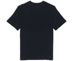 Nike Sportswear Solid Color Embroidered Logo Micro Mark Round Neck Casual Short Sleeve Black BV0508-010