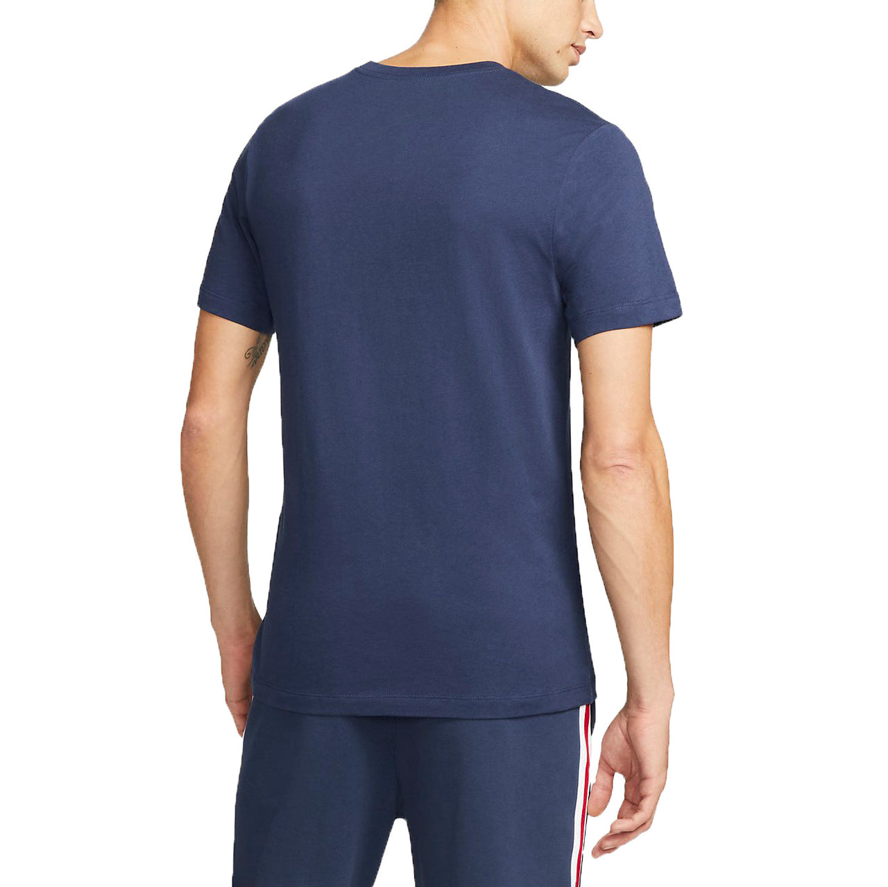 Nike x Paris Saint-Germain Crest Soccer T-Shirt 'Midnight Navy' DJ1315-410