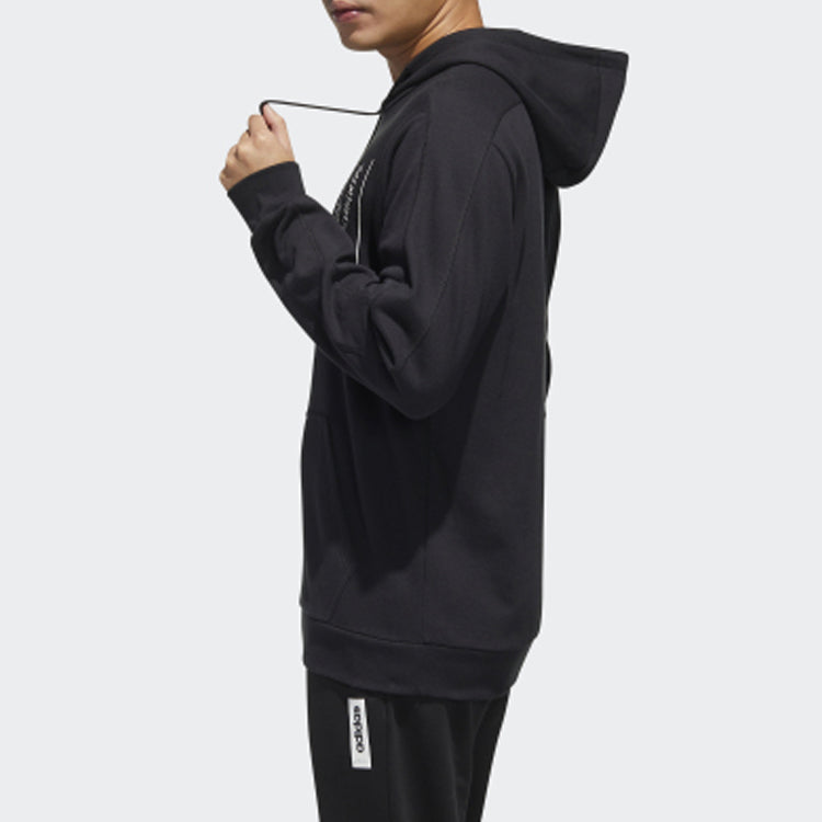 adidas M BB HDY Sports Alphabet Printing Black FM6016