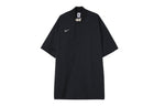 Nike x Fear of God x NBA Crossover Solid Color Loose Short Sleeve Shirt Black CU4686-010