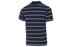 adidas Fi Stripe Small Label Athleisure Casual Sports Short Sleeve Polo Shirt Navy Blue HE7434