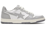 A Bathing Ape Court Sta Low 'White Gray' 1G70-191-033