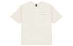 New Balance Logo Embroidered Pocket Knit Round Neck Short Sleeve Couple Style White AMT21549-IV