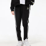 (WMNS) PUMA Knitting Sports Trousers Black 531079-01