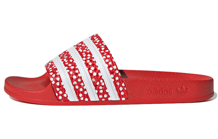 (WMNS) adidas Adilette Slide 'Polka - Vivid Red' FX5921