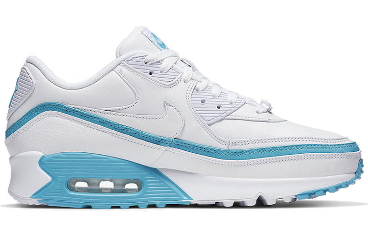 Nike x Undefeated Air Max 90 'White Blue Fury' CJ7197-102