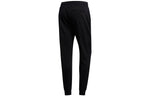 Men's adidas neo Esntl Lg Tp 1 Metallic Logo Printing Bundle Feet Sports Pants/Trousers/Joggers Black FP7446