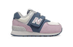 New Balance Hook / Loop 574 Blue Pink Toddler IV574JHG