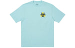 PALACE Bio Hazard Blue Triangle Back Pattern Logo Short Sleeve Unisex Light Blue P20TS149