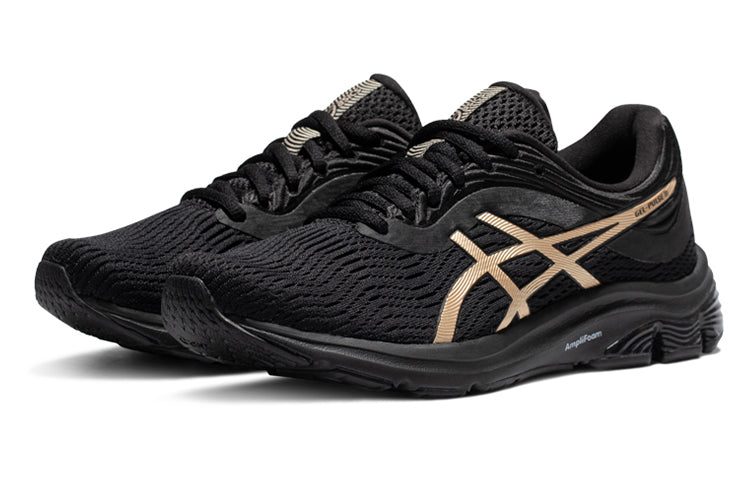 (WMNS) ASICS Gel-Pulse 11 Black/Golden 1012B138-001