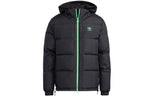 adidas originals Revers Down Jkt Reversible Sports hooded down Jacket Black H66015