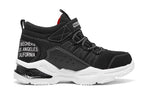 (GS) Skechers Skech-Bots 'Black Red' 403668L-BLK